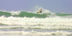 Kitesurfing