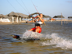 Kitesurfing